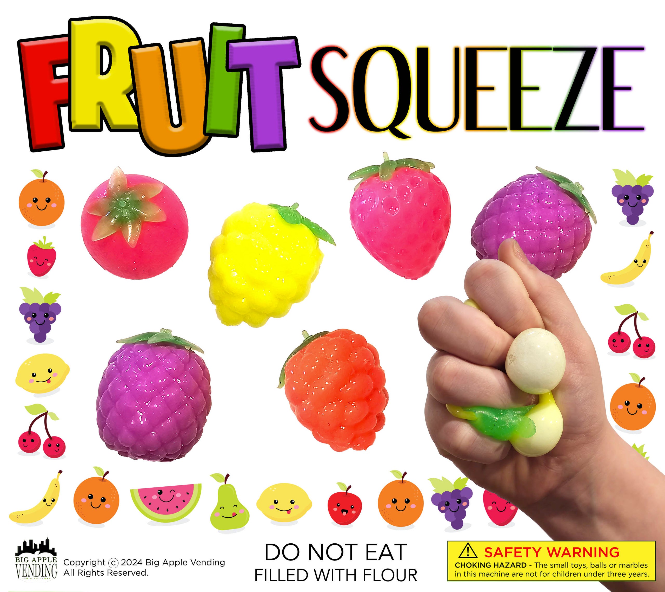 Fruit SqueezeC2 | Big Apple Vending #1 Supplier of Capsule Toys